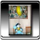 composizione con palloncini in mylar