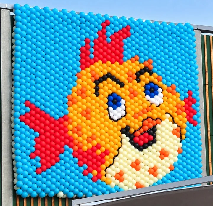 Mosaico di palloncini