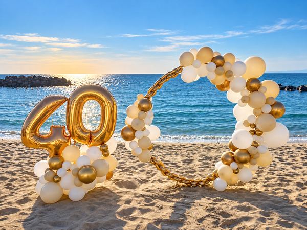 Quarantesimo compleanno in spiaggia